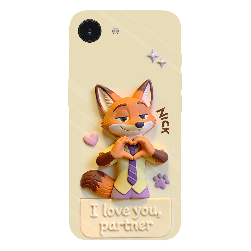 I Love You - Personalized Couple Full Print Phone Case