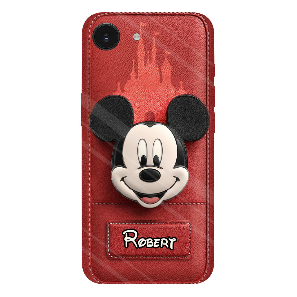 Dream Magic Custom Name - Personalized Full Print Mouse Phone Case & Phone Grip