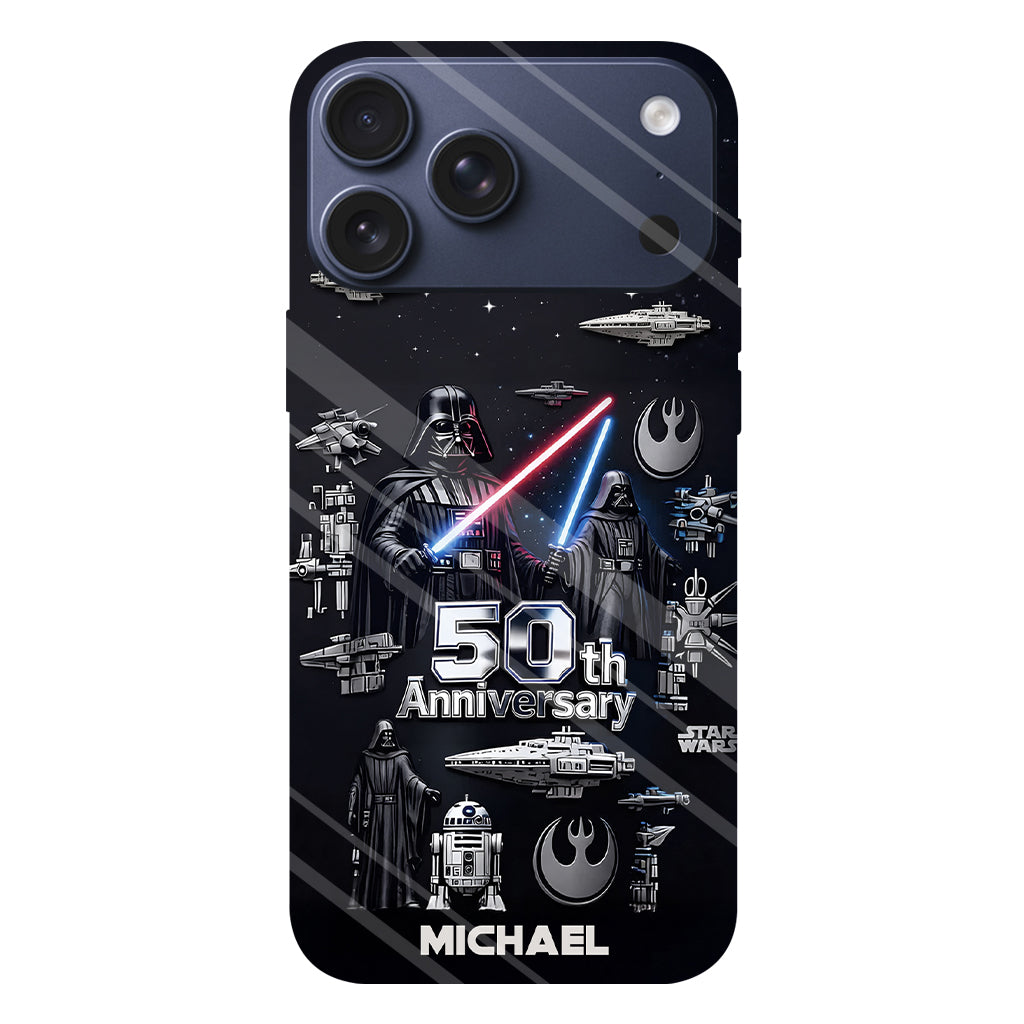 Wonder Stars - Personalized The Force Full Print Phone Case