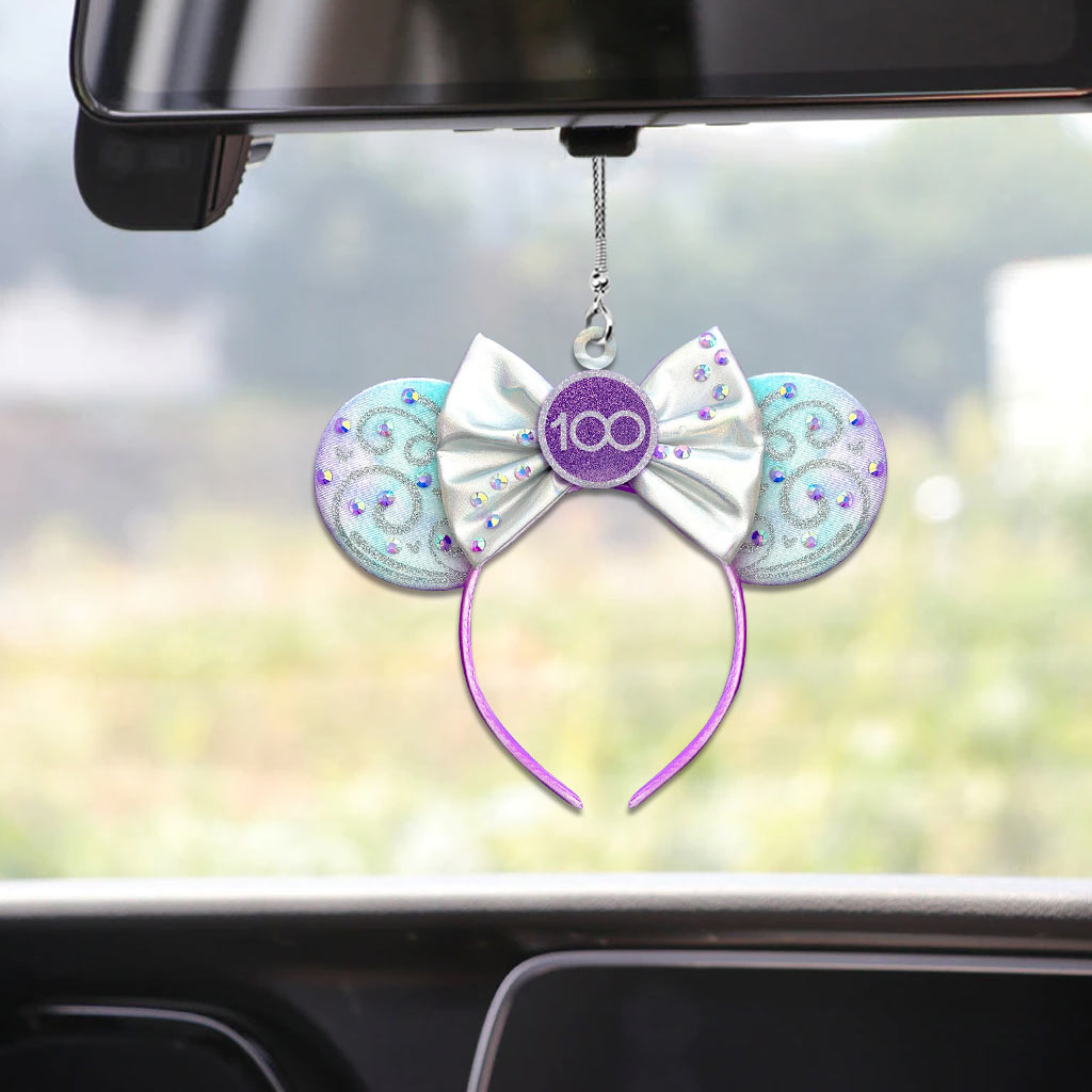 100 Years Of Wonder - Mouse Transparent Car Ornament