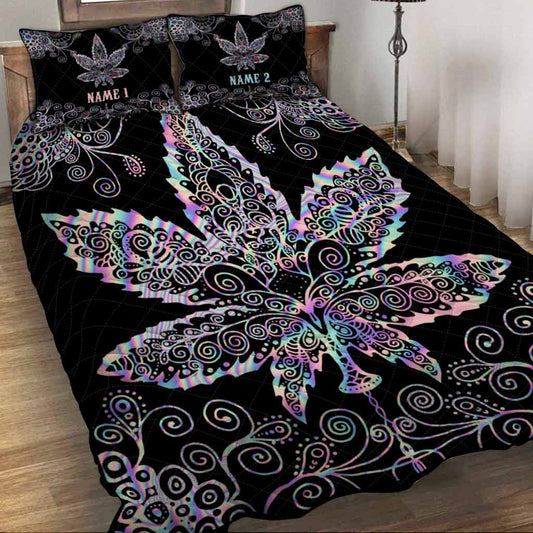 Dope Souls - Personalized Weed Quilt Set