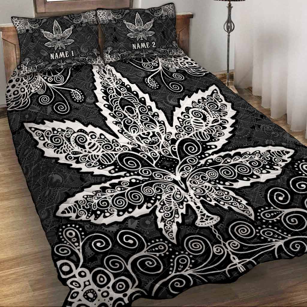 Dope Souls - Personalized Weed Quilt Set