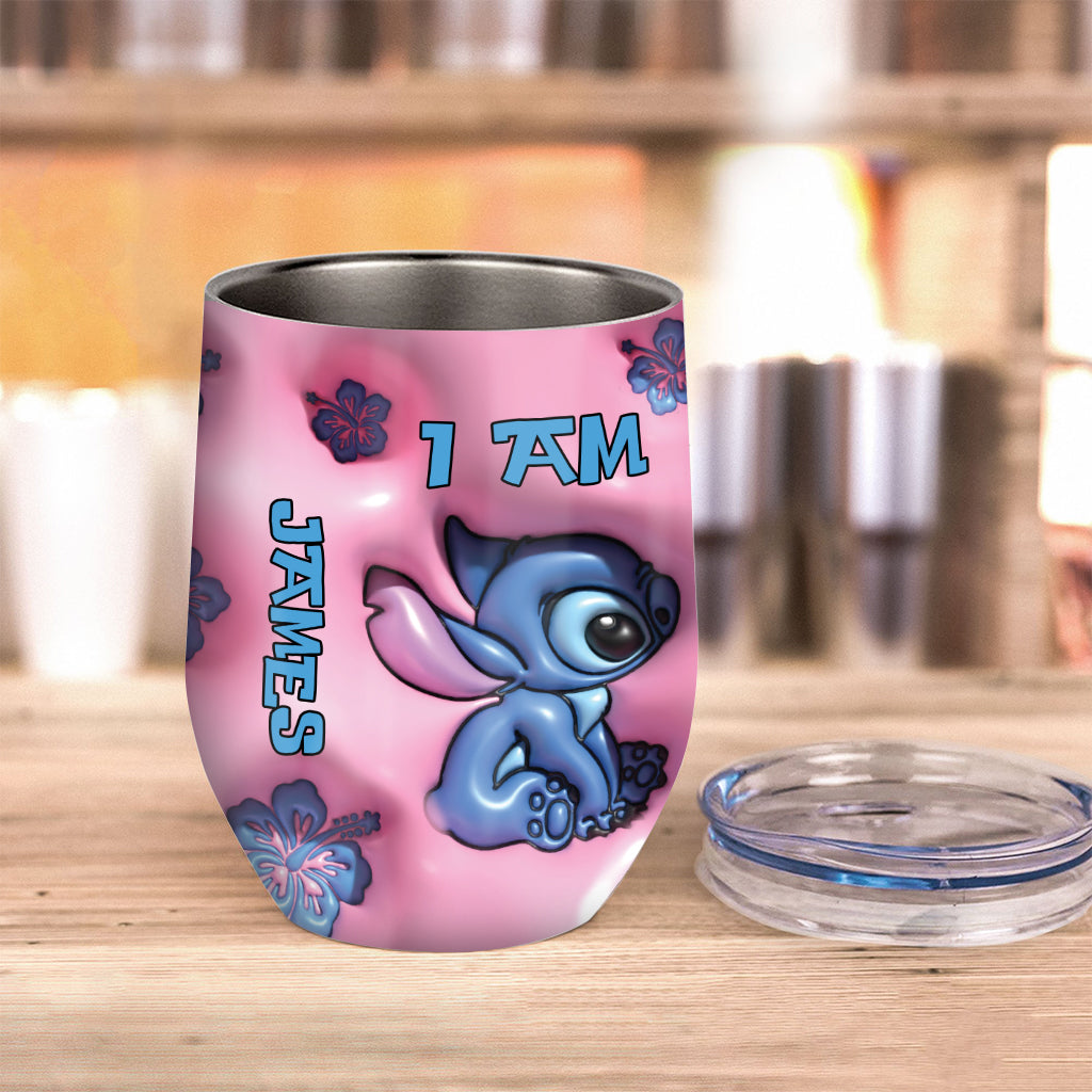 Ohana Forever - Personalized Ohana Wine Tumbler