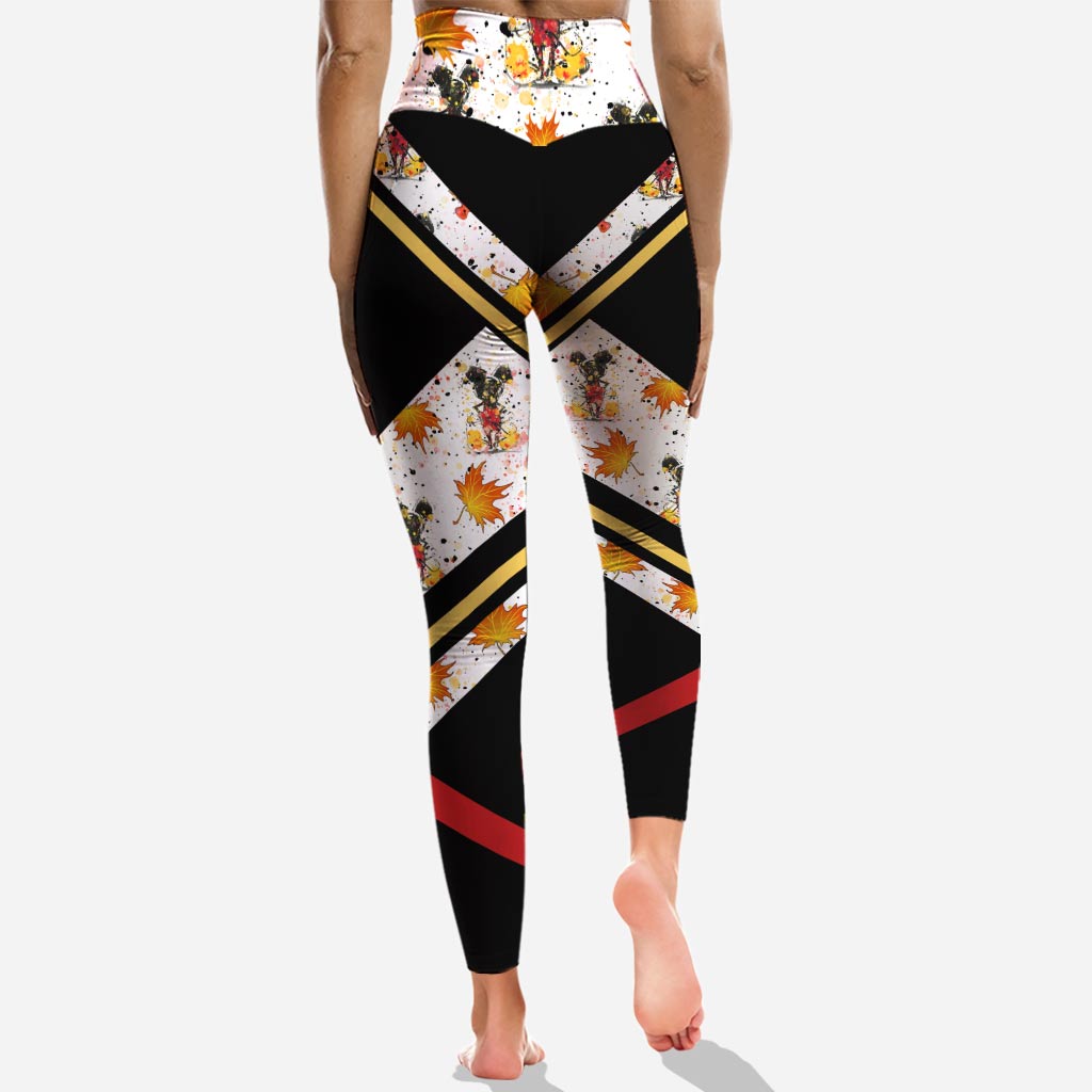 Hello Fall - Personalized Mouse Hoodie and Leggings