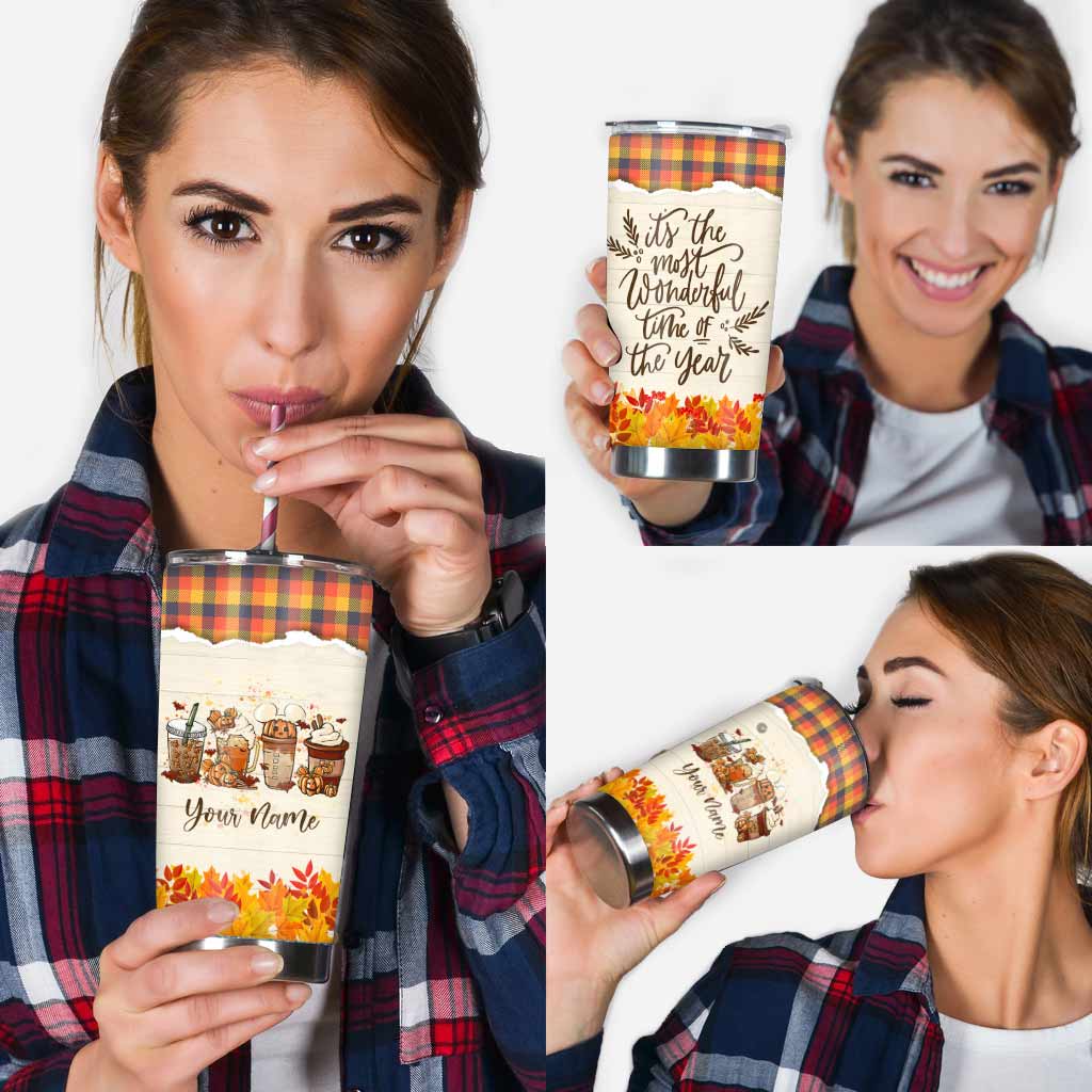 It's The Most Wonderful Time - Personalized Mouse Tumbler