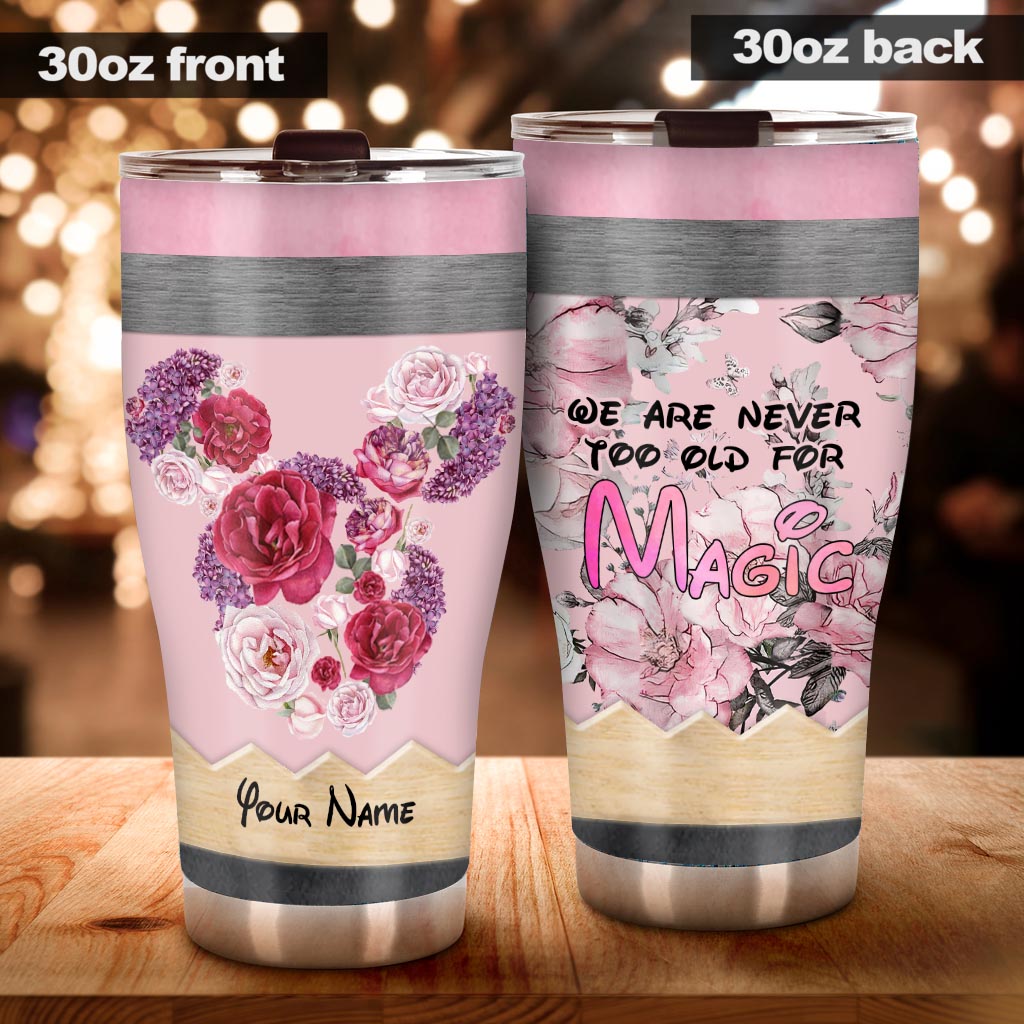 Springtime In A Park - Personalized Mouse Tumbler