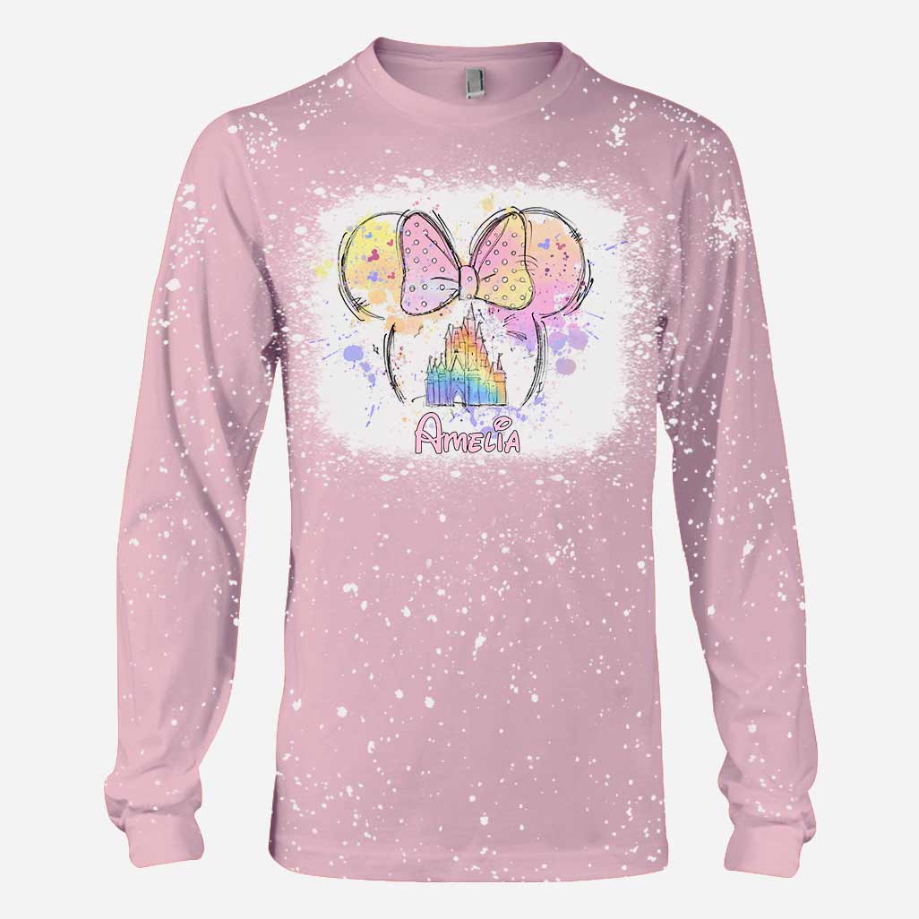 Magic Castle - Personalized Mouse Handmade Bleached Shirts