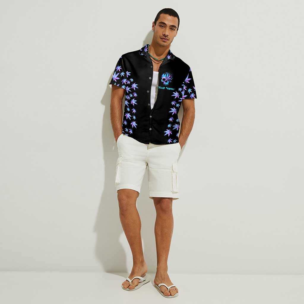 I Bet My Soul Smells Like Weed - Personalized Weed Hawaiian Shirt
