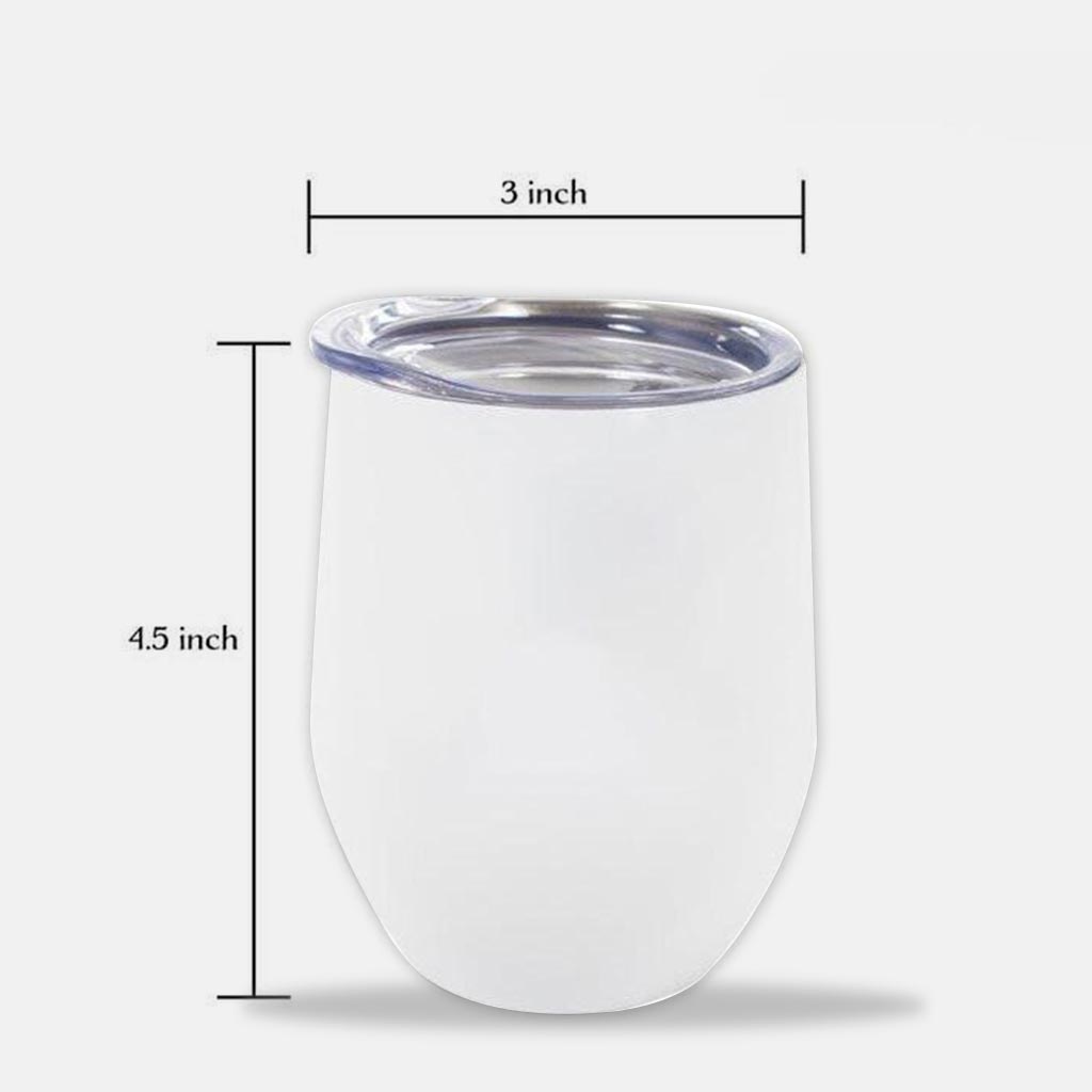 Lovely Mouse Ears - Personalized Wine Tumbler
