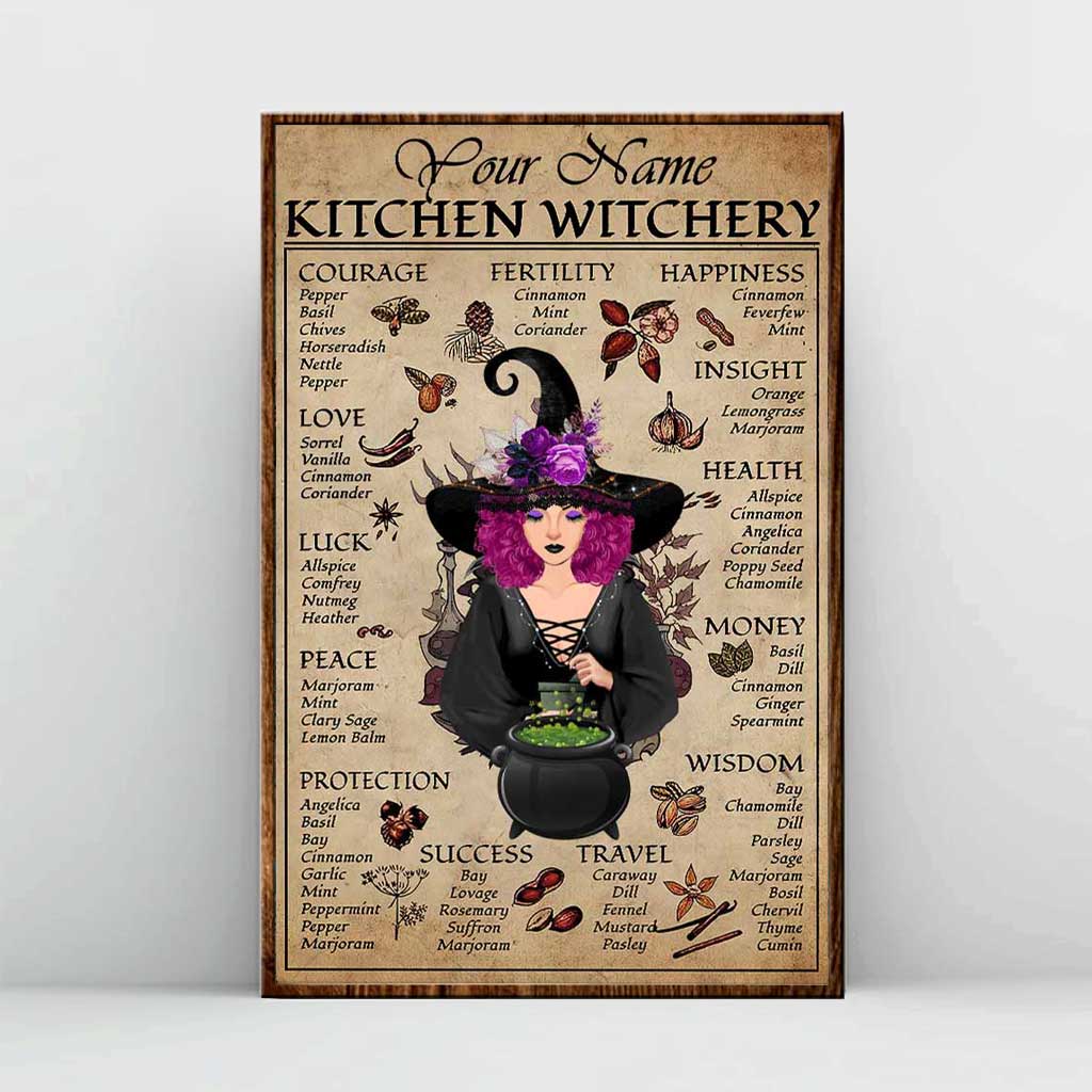 I Believe In God And Goddess - Witch Personalized Poster 092021