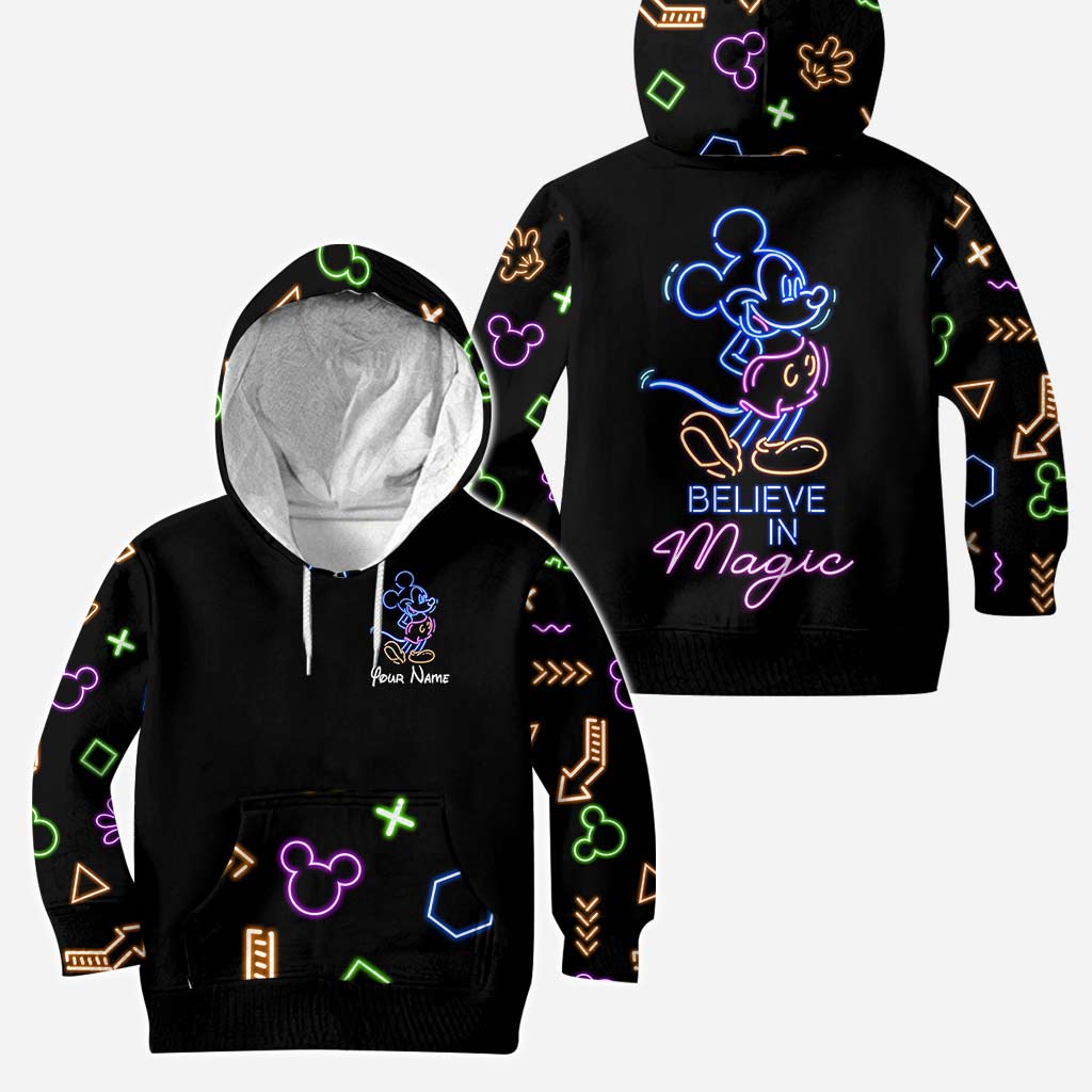 Believe In Magic - Personalized Mouse Hoodie and Leggings