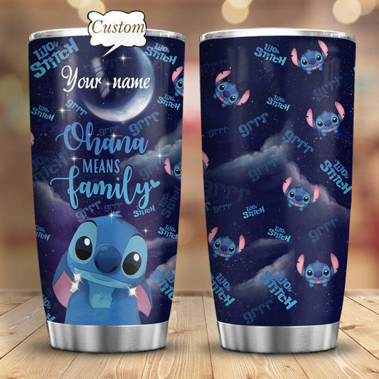 Love Ohana - Personalized Ohana Tumbler 0523