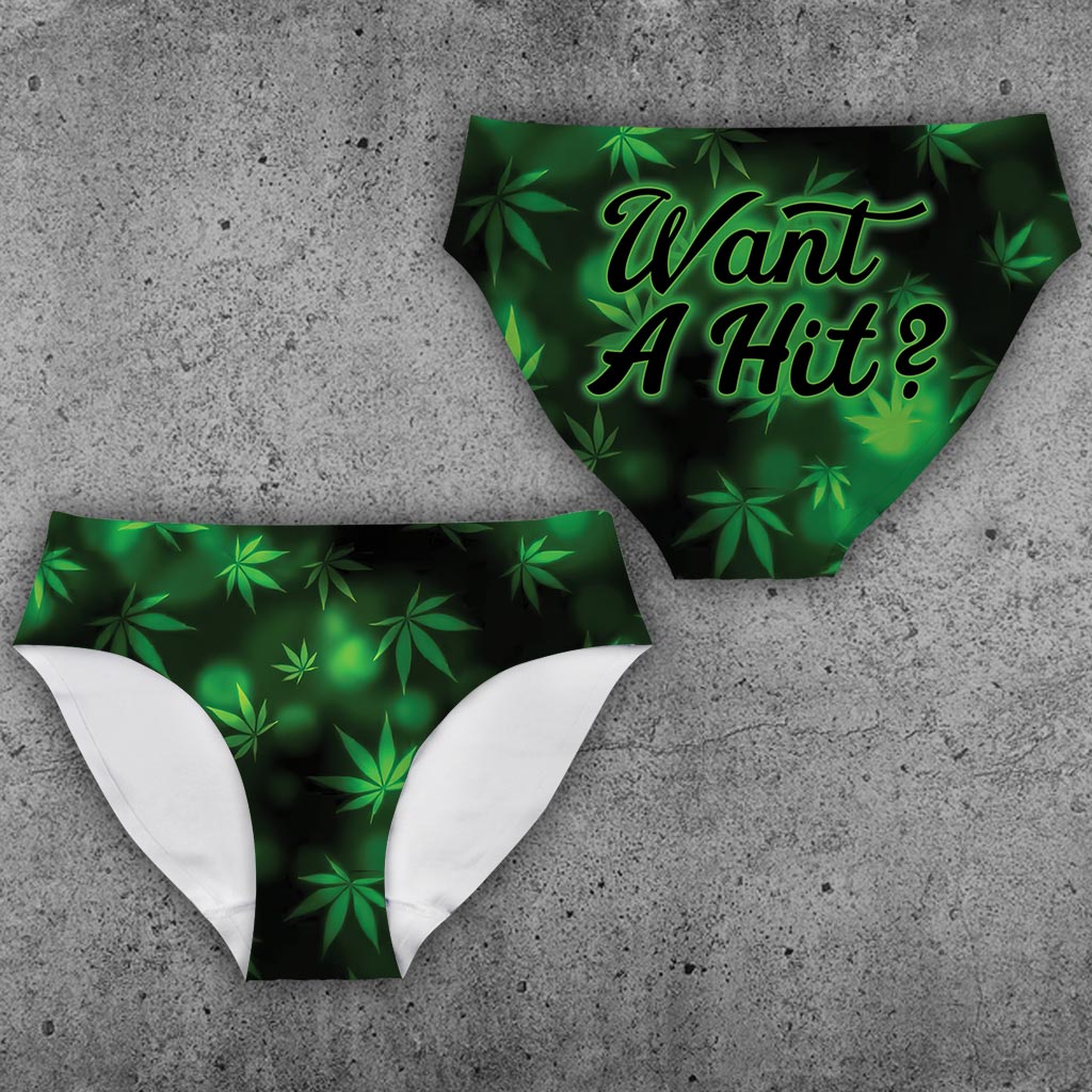 Want A Hit - Weed Women's Briefs