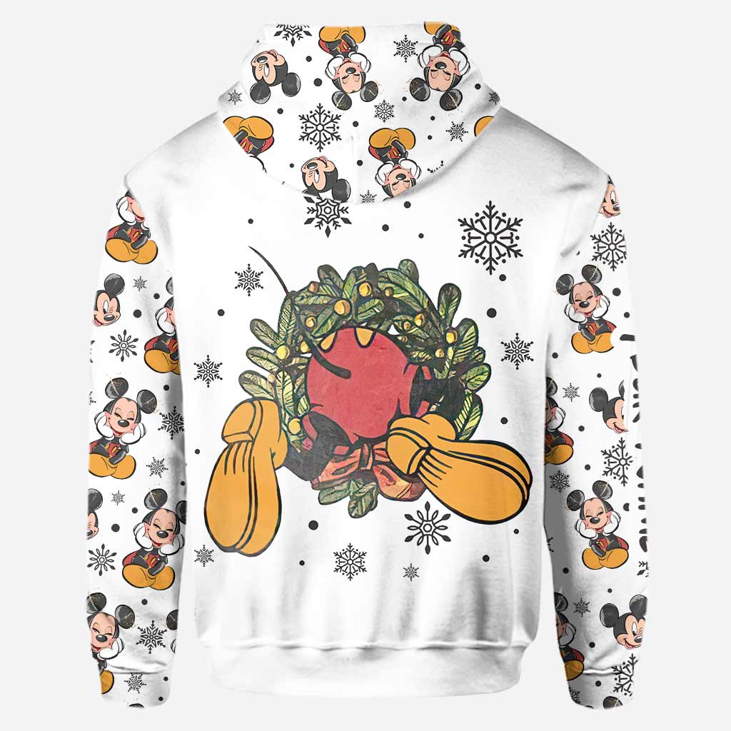 Merry Christmas - Personalized Christmas Mouse Hoodie and Leggings