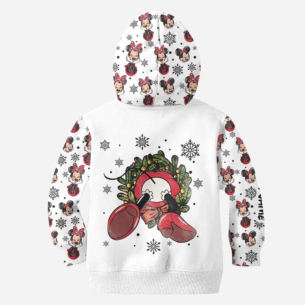 Merry Christmas - Personalized Christmas Mouse Hoodie and Leggings