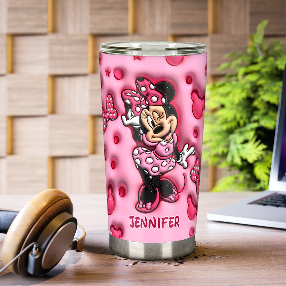 Cute Mouse Custom Name - Personalized Mouse Tumbler