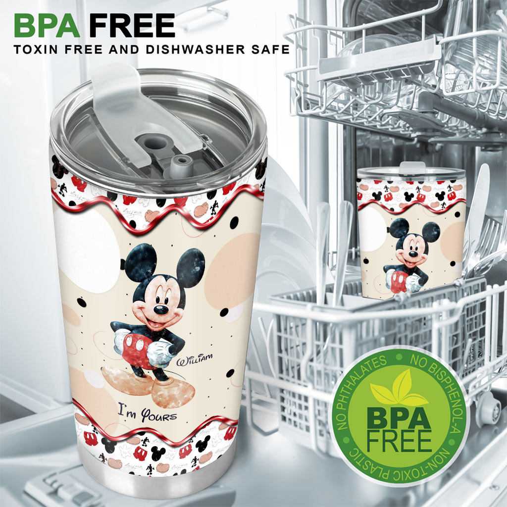 I'm Yours - Personalized Couple Mouse Tumbler
