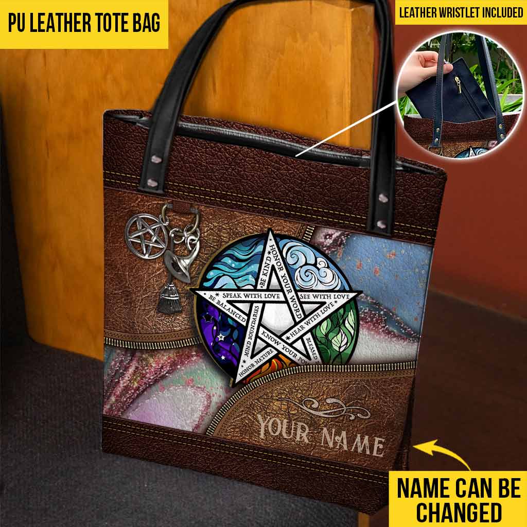 Speak With Love Witch Personalized Tote Bag