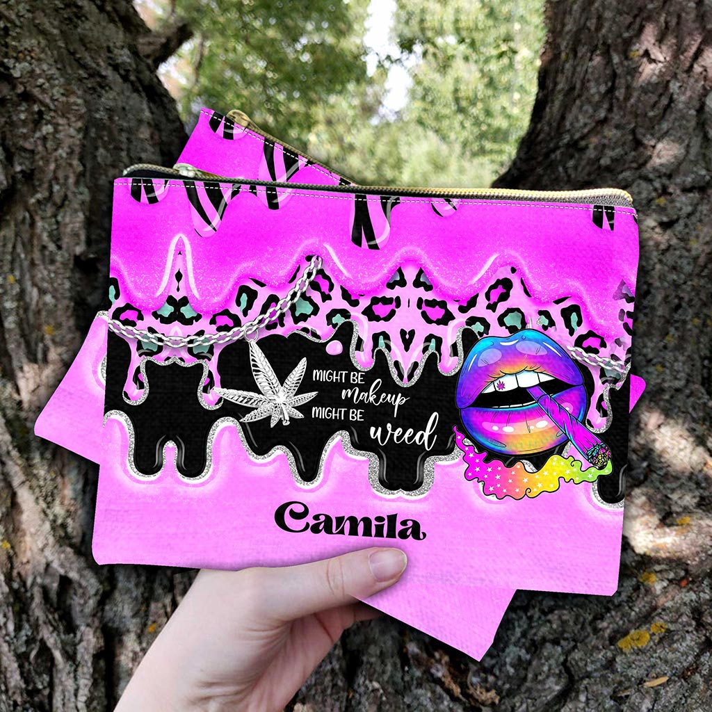 Might Be Makeup - Personalized Weed Pouch