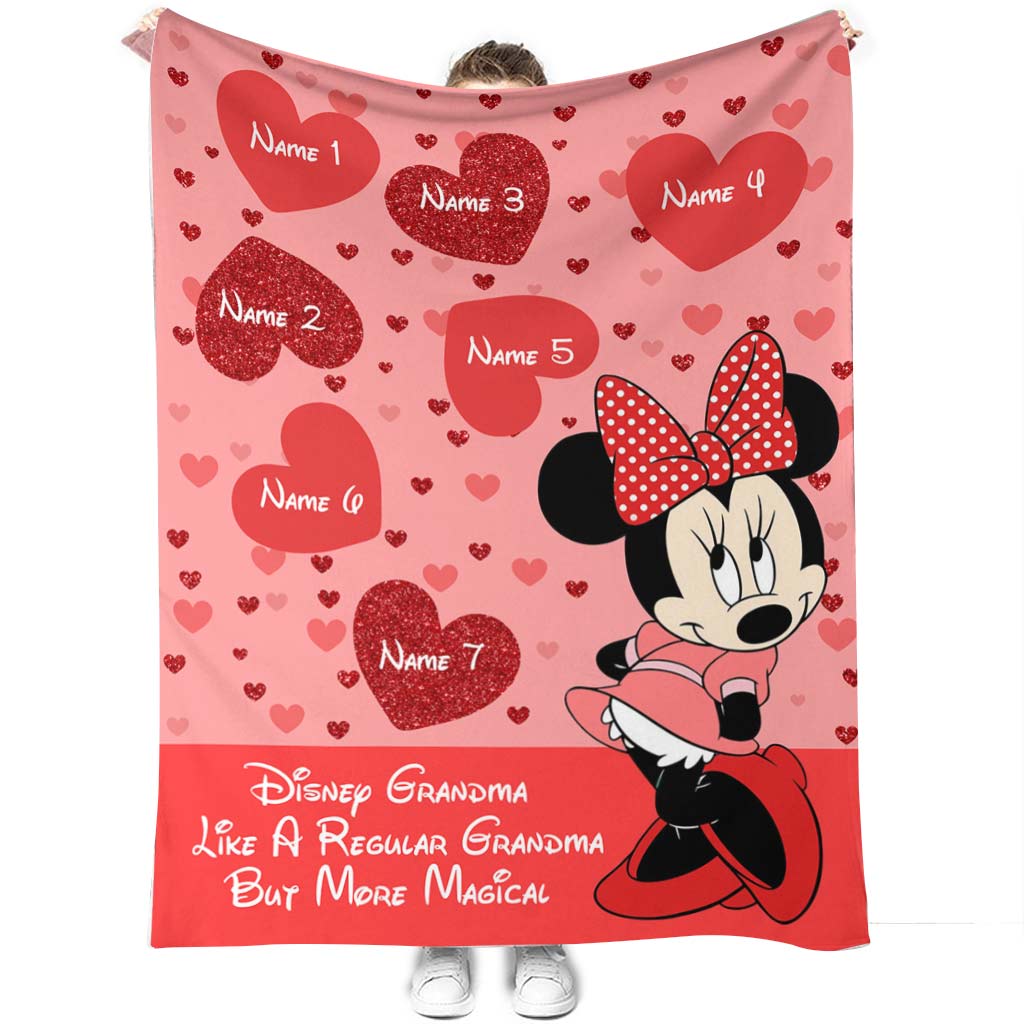 Grandma - Personalized Mouse Blanket