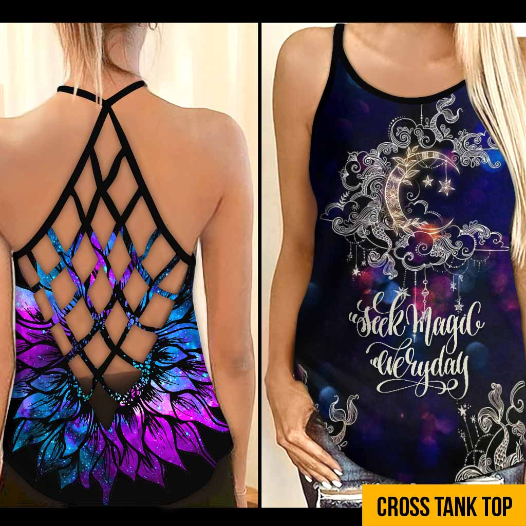 Seek Magic Everyday - Witch Cross Tank Top