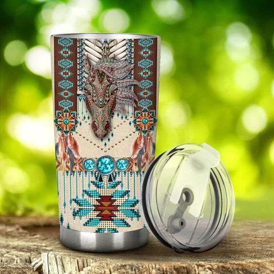 Tribal - Horse Tumbler