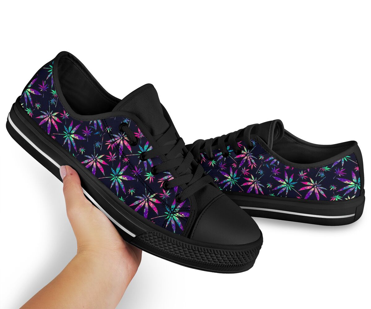 Colorful Leaves - Weed Low Top Shoes 0822