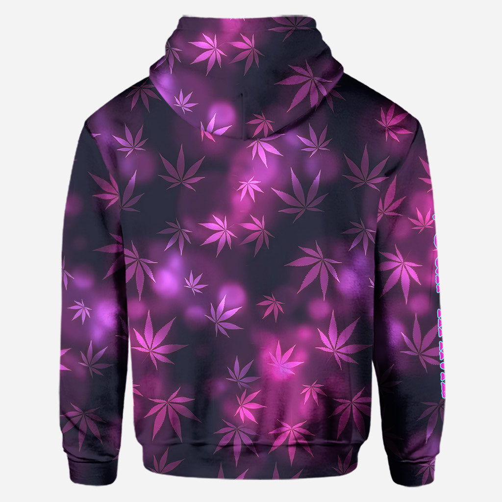 I'm Not Perfect But I'm Dope - Personalized Weed Hoodie and Leggings