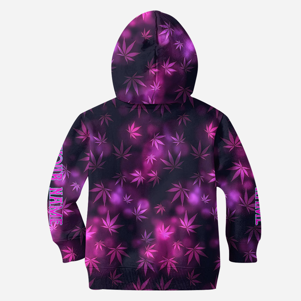 I'm Not Perfect But I'm Dope - Personalized Weed Hoodie and Leggings
