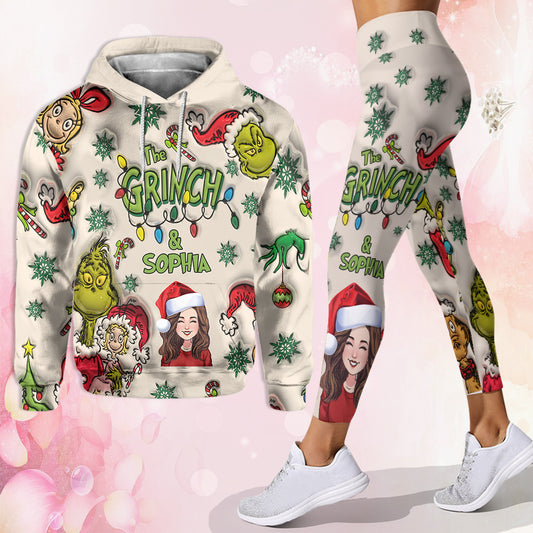 Merry Christmas - Personalized Stole Christmas Hoodie and Leggings