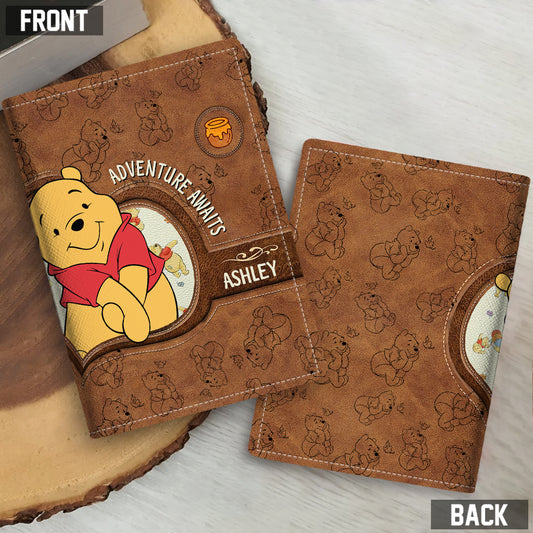 Hello Sweetie Come With Me - Personalized Mouse Passport Holder