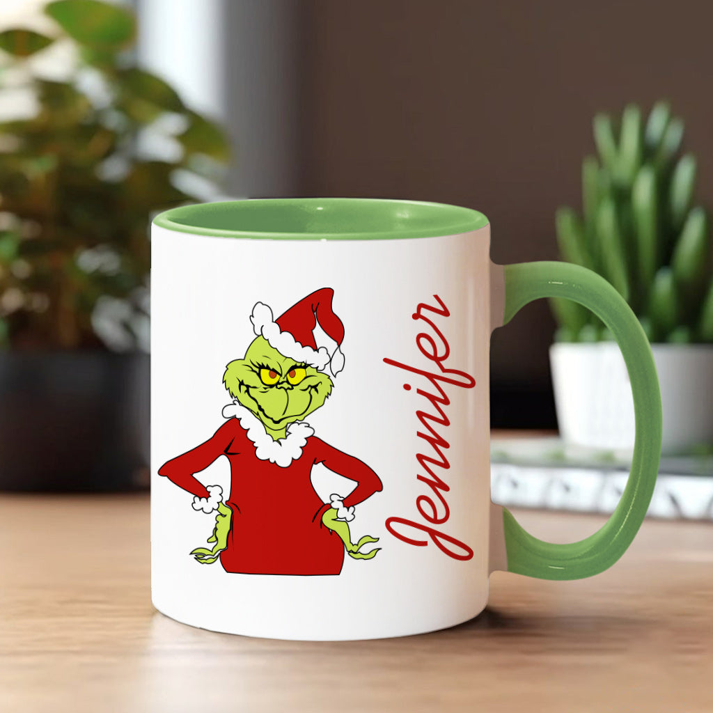 I'm The Mean One - Stole Christmas Accent Mug