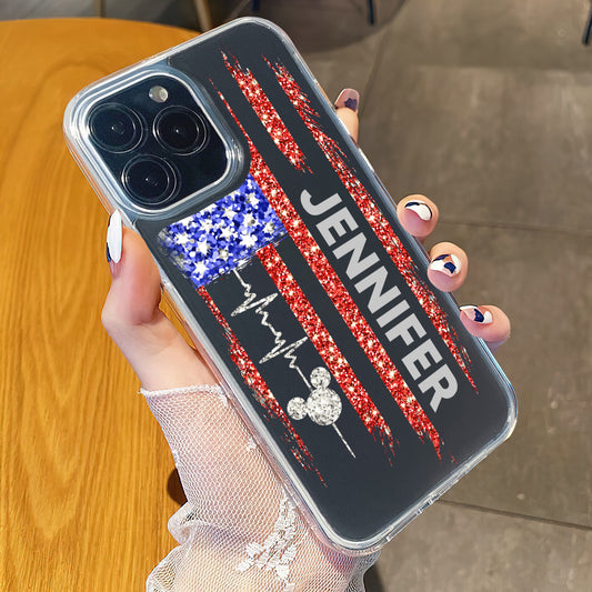 Best Day Ever - Personalized Mouse Clear Phone Case