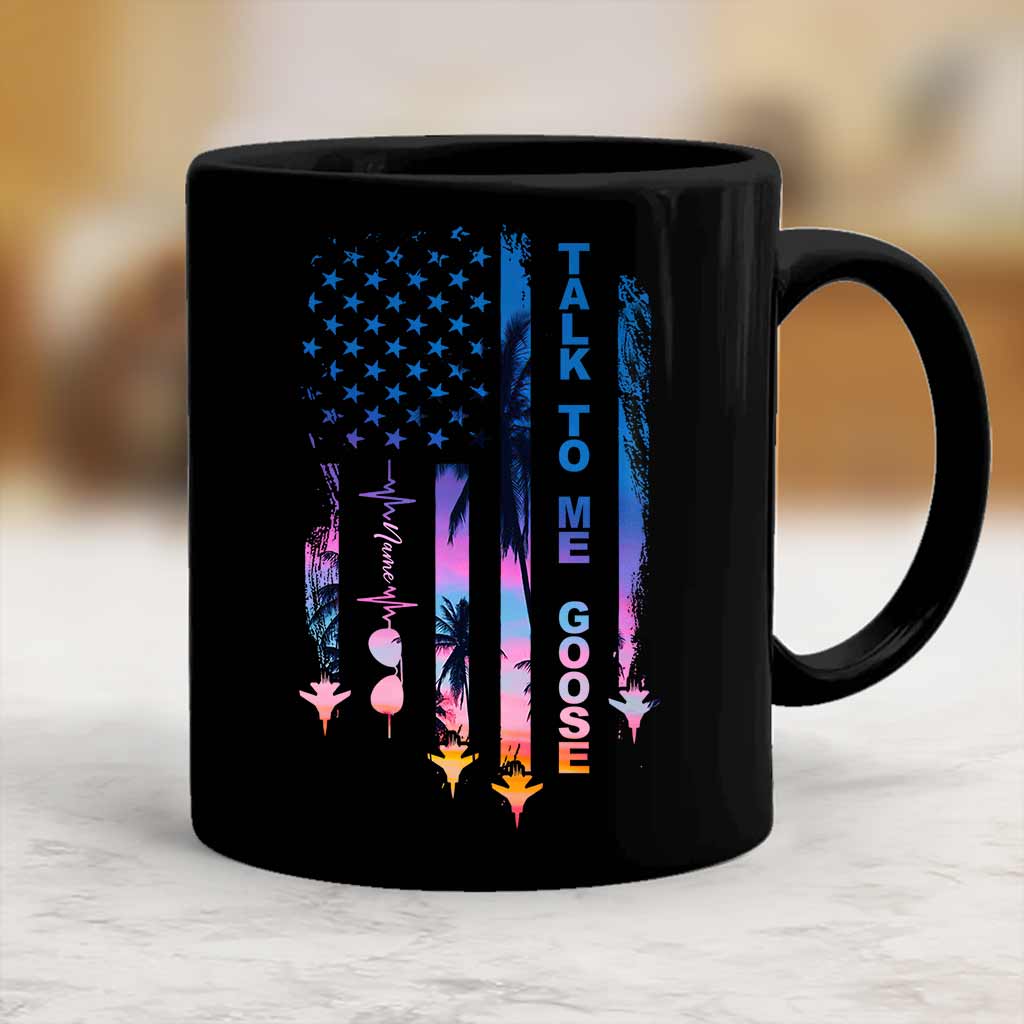 Talk To Me - Personalized Independence Day Top Gun Mug