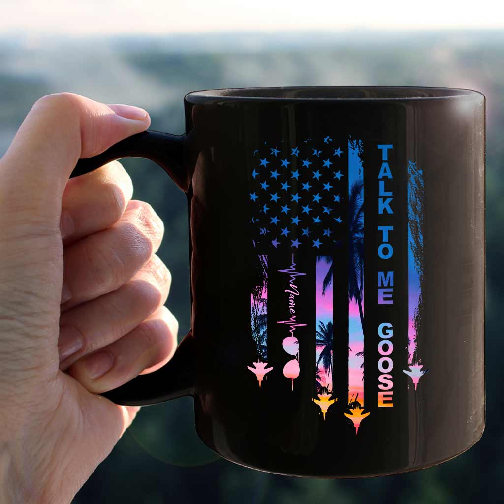 Talk To Me - Personalized Independence Day Top Gun Mug