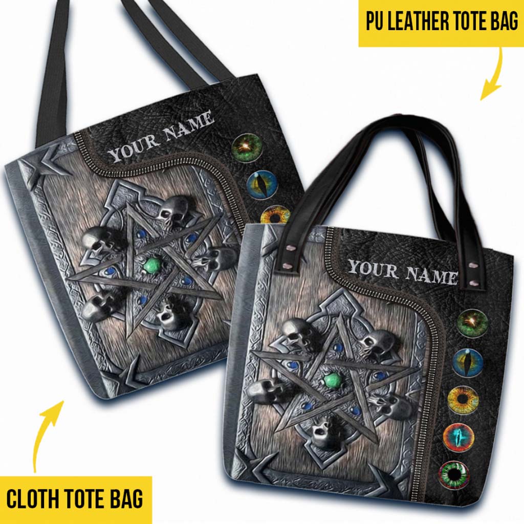 The Necromancer Pentagram Dark Witch Personalized Tote Bag