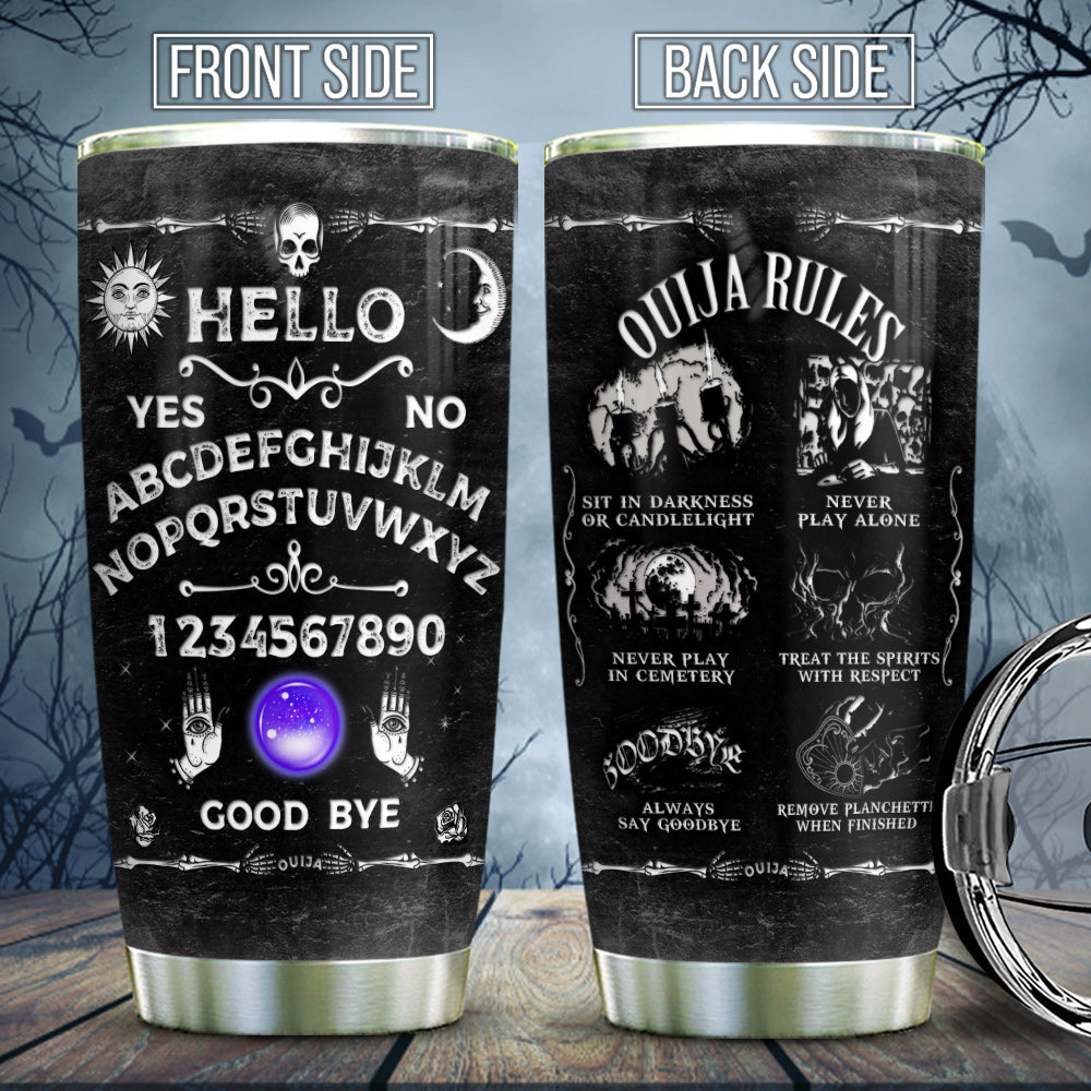 Black Magic Ouija Witch Rules - Witch Tumbler 0822