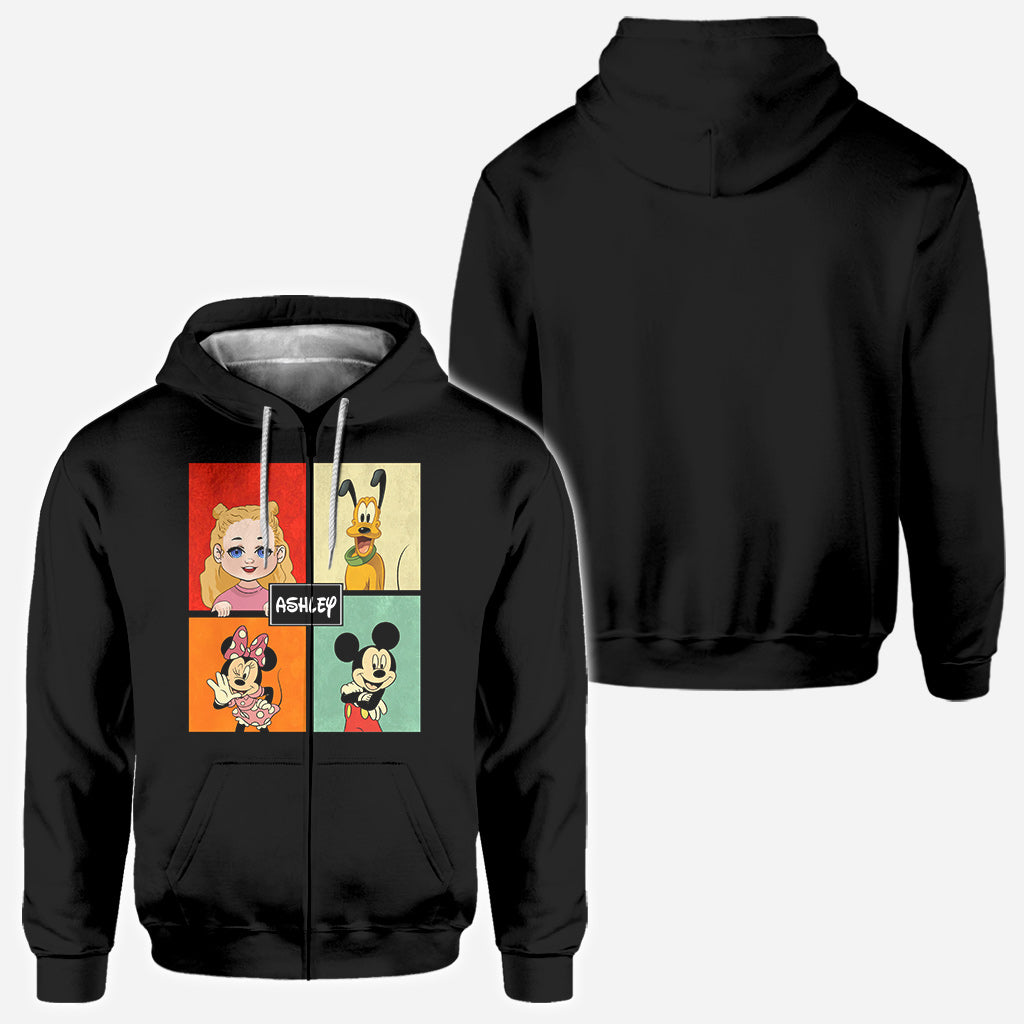 Mouse & Co - Personalized Mouse All Over Shirt