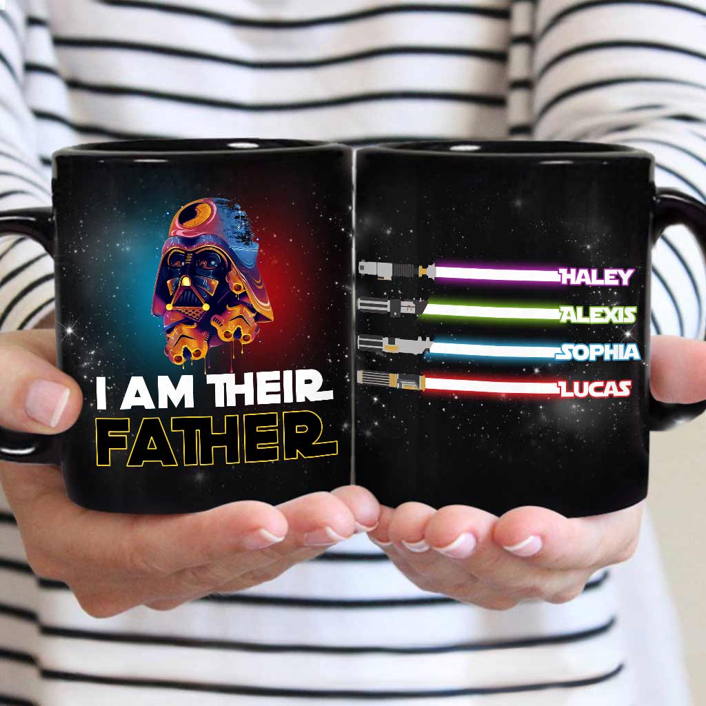 I Am Their Father - Personalized Father's Day The Force Mug