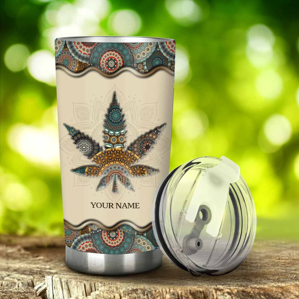 God Rolled Me That Way - Personalized Weed Tumbler