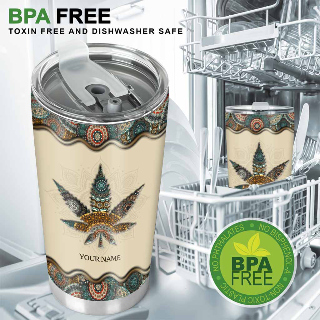 God Rolled Me That Way - Personalized Weed Tumbler