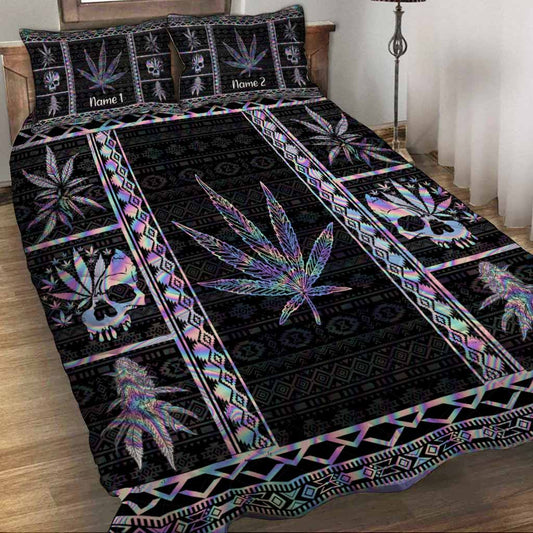 High Maintenance - Personalized Weed Quilt Set