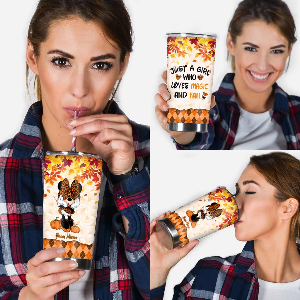 Hello Pumpkin - Personalized Mouse Tumbler