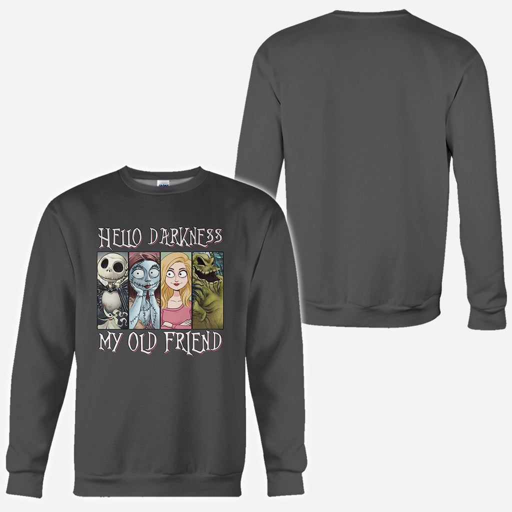Hello Darkness My Old Friend - Personalized Nightmare All Over Shirt