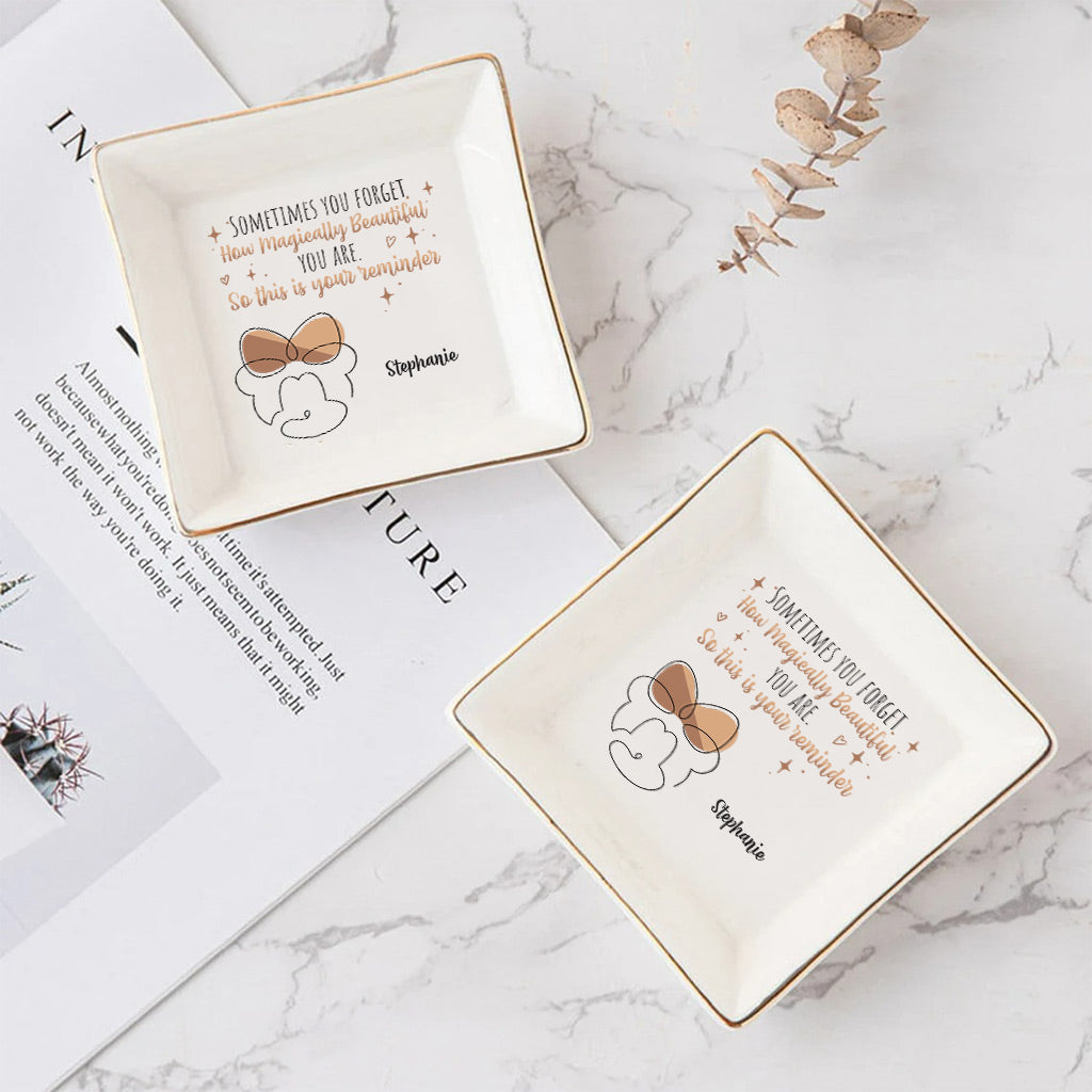 This Is Your Reminder - Personalized Mouse Jewelry Dish