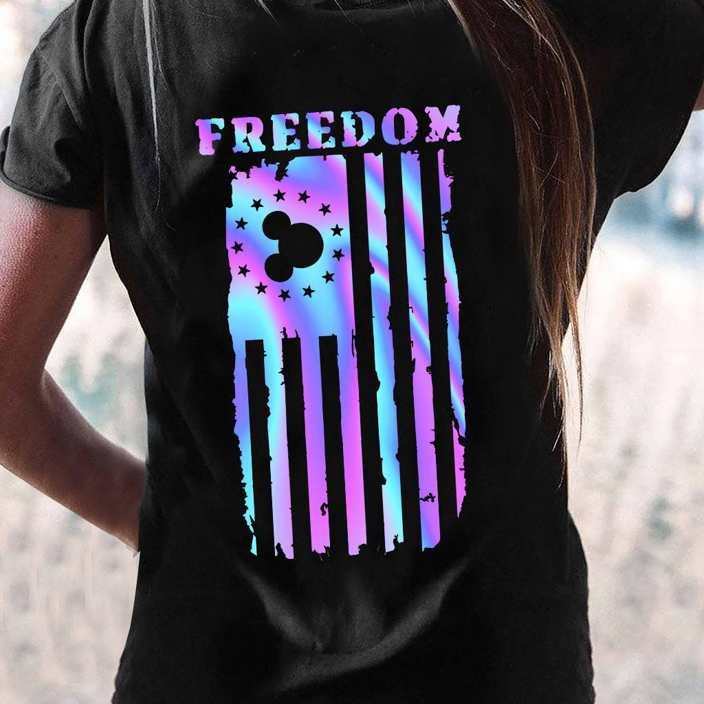 Bringing Freedom In Fantasy - Personalized Mouse T-shirt and Hoodie