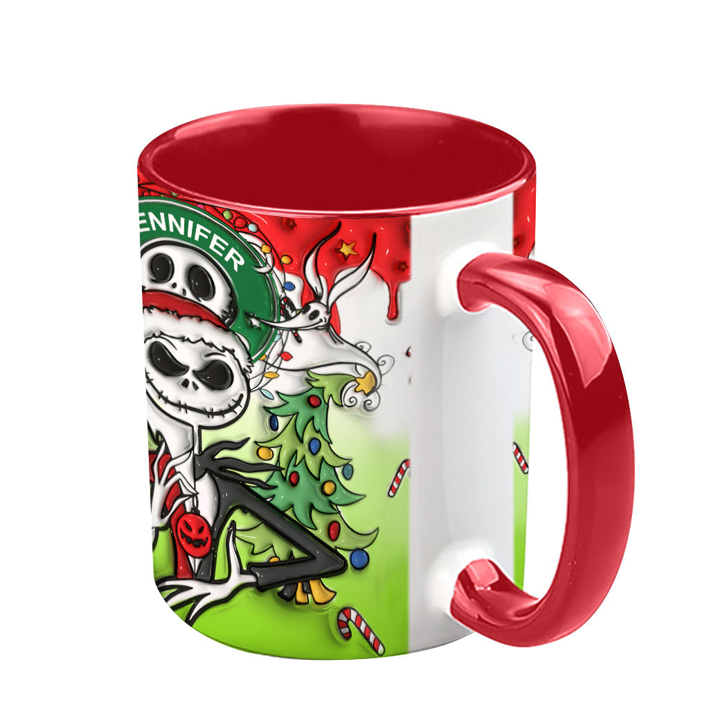 The Nightmare - Personalized Nightmare Accent Mug