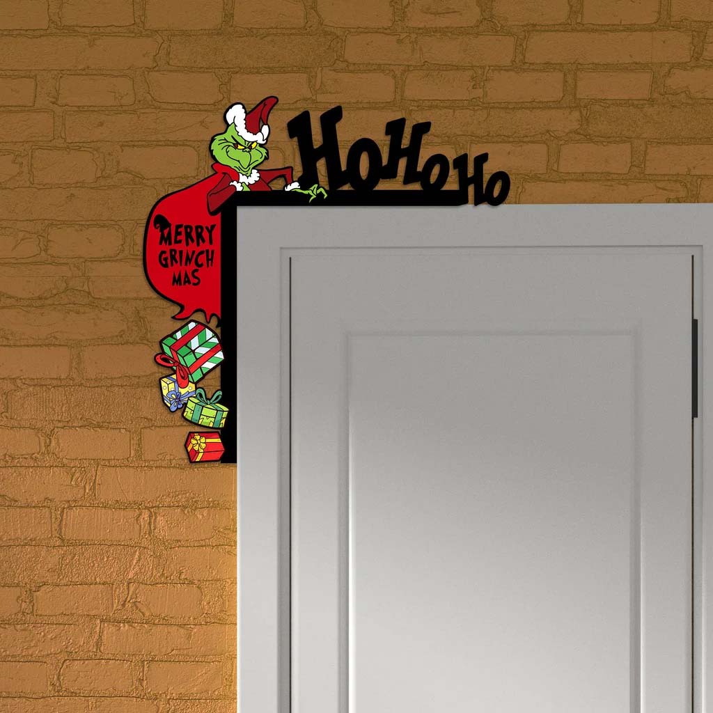 Merry Christmas - Stole Christmas Door Frame Decoration