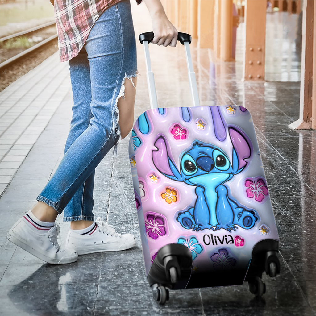 Ohana Means Family - Personalized Ohana Luggage Cover