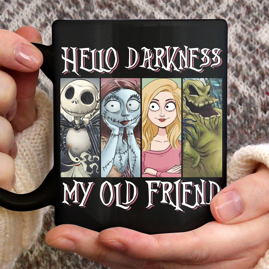 Hello Darkness My Old Friend - Personalized Nightmare Mug